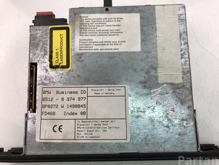 BMW 7648272042 5 (E39) 2001 Radio / CD