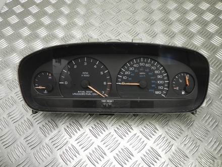 DODGE TN257410-2230 / TN2574102230 GRAND CARAVAN Mini Passenger Van 2000 Dashboard mph - miles per hour km/h - kilometre per hour Automatic Transmission