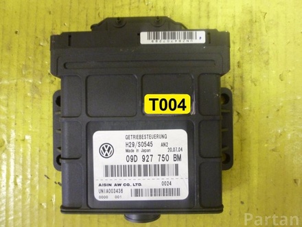 VW 09D 927 750 BM / 09D927750BM TOUAREG (7LA, 7L6, 7L7) 2005 Control unit for automatic transmission