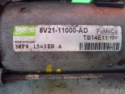 FORD 8V21-11000-AD, TS14E11 , 30F9 / 8V2111000AD, TS14E11, 30F9 FIESTA VI 2011 Starter