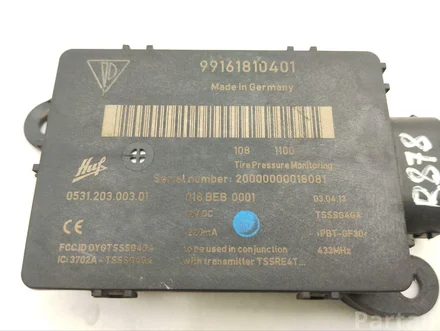 Porsche 99161810401 CAYMAN (981) 2014 Control module tire pressure system