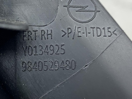 Opel 9840529480 Astra L Hatchback 2023 Abdeckung Fensterrahmen vorne