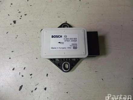 Nissan 47931 JD00A / 47931JD00A QASHQAI / QASHQAI +2 I (J10, JJ10) 2009 Sensor, Längsbeschleunigung
