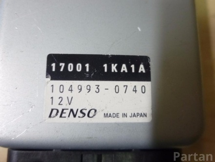 NISSAN 170011KA1A , 104993-0740 / 170011KA1A, 1049930740 JUKE (F15) 2011 Control Unit, fuel injection