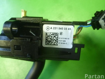 MERCEDES-BENZ A 221 540 33 45 / A2215403345 S-CLASS Coupe (C216) 2007 Steering column switch