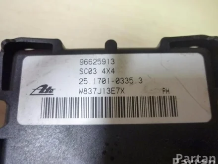 Chevrolet 96625913 CAPTIVA (C100, C140) 2009 Sensor, longitudinal-/lateral acceleration