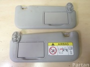 TOYOTA YARIS (_P13_) 2014 Sun Visor with mirror Kit