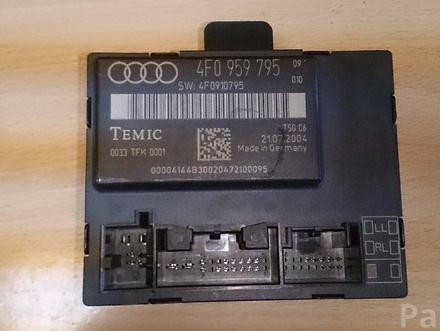 AUDI 4F0 959 795, 4F0 910 795 / 4F0959795, 4F0910795 A6 (4F2, C6) 2005 Control unit for door