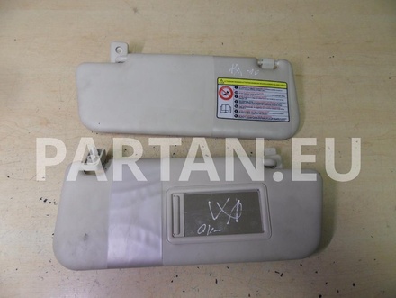 FORD KA (RU8) 2010 Sun Visor with mirror Kit