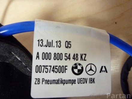 BMW 7 284 041 / 7284041 4 kupė (F32, F82) 2014 Reguliuojama juosmens atrama su pompa