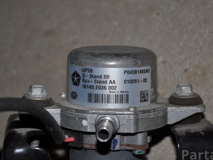 DODGE P04581485AD ; 04581485AD / P04581485AD, 04581485AD CHALLENGER Coupe 2016 Vacuum Pump