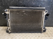 SKODA 5Q0816411S, 5Q0121251EM, 5Q0959455AF FABIA III Estate (NJ5) 2015 Radiator Intercooler Radiator Fan Condenser, air conditioning