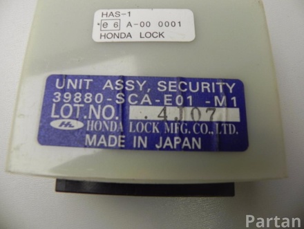 HONDA 39880-SCA-E01 / 39880SCAE01 CR-V II (RD_) 2005 Control Unit, central locking system