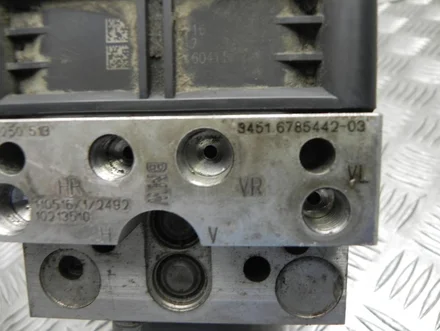 BMW 6851390, 6851392, 6785442 7 (F01, F02, F03, F04) 2012 Control unit ABS Hydraulic