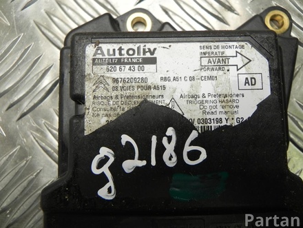 CITROËN 9676209280 C3 II 2012 Air bag control module