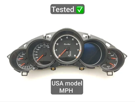 Porsche 970.641.126.08 / 97064112608 PANAMERA (970) 2012 Kombiinstrumente mph Automatikgetriebe