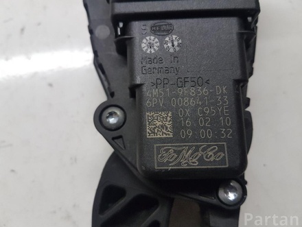 VOLVO 4M51-9F836-DK / 4M519F836DK S40 II (MS) 2010 Accelerator Pedal