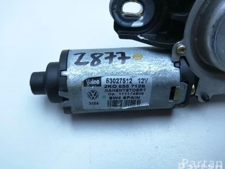 Volkswagen 2K0 955 712 B / 2K0955712B CADDY III Фургон (2KA, 2KH, 2CA, 2CH) 2005 Двигатель стеклоочистителя сзади