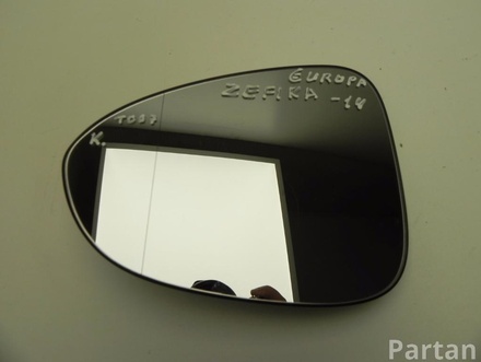 OPEL ZAFIRA TOURER C (P12) 2015 Mirror Glass Left