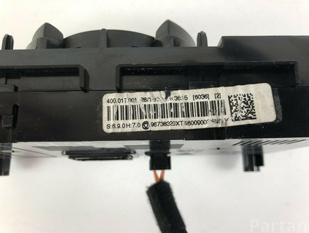 PEUGEOT 96738320XT 3008 2010 Control Unit, air conditioning