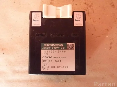 Honda 39670-SWW-G01, 39670SWWG01 / 39670SWWG01, 39670SWWG01 CR-V III (RE_) 2007 Valdymo blokas parkavimo sistemos