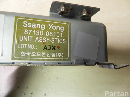 SSANGYONG 87130-08101 / 8713008101 REXTON (GAB_) 2007 control unit