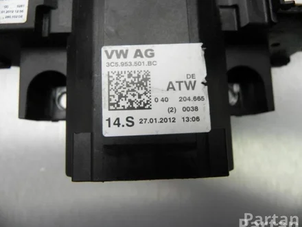 Volkswagen 3C5 953 501 BC, 3C5 953 502 A / 3C5953501BC, 3C5953502A JETTA IV (162, 163) 2014 Steering column multi-switch