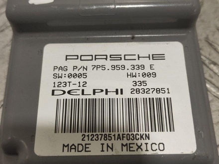 Porsche 7P5959339E CAYENNE (92A) 2013 Control unit for seat