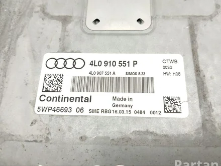 Audi 4L0910551, 4L0910551P, 4L0910551A Q7 (4L) 2015 Motorsteuergerät