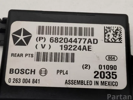 Dodge 68204477AD DURANGO (WD) 2015 Control unit for park assist