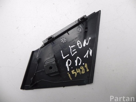 SEAT 5F0 837 638 C / 5F0837638C LEON (5F1) 2014 Cover, window frame Right Front