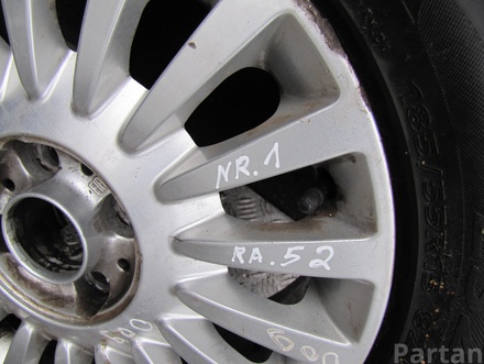 FIAT 51815631 500 C (312_) 2011 Alloy rim 4x98 R15 EJ 6.0 ET35