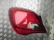 Opel 1342 8455 BAJ, 460034366, 0287602106 02, E9 11223 / 13428455BAJ, 460034366, 028760210602, E911223 CORSA E 2015 Taillight Left