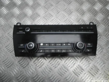 BMW 9229821 7 (F01, F02, F03, F04) 2010 Bedienteil Klimaautomatik