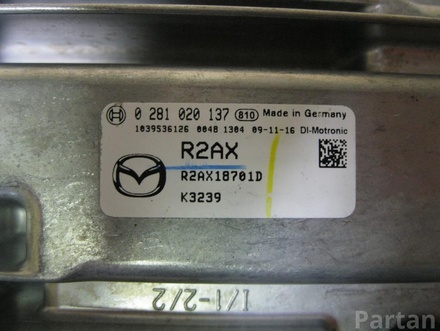 MAZDA R2AX18701D , 0 281 020 137 / R2AX18701D, 0281020137 CX-7 (ER) 2010 Bloque de control de la caja de cambios automática