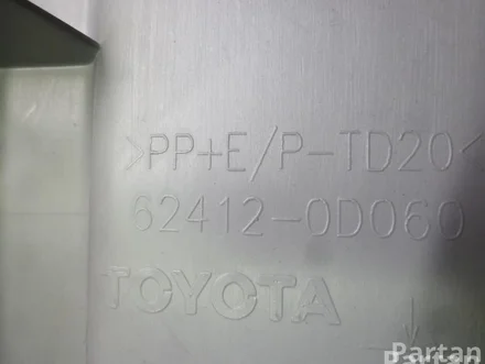 Toyota 62412-0D060 / 624120D060 YARIS (_P13_) 2010 Lining, pillar b Upper left side