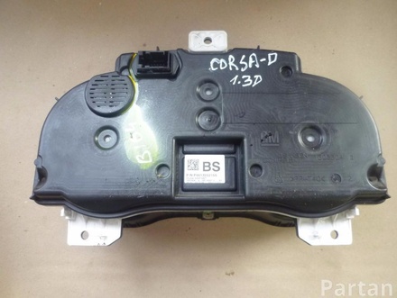 VAUXHALL P0013252155 CORSA Mk III (D) (L_8) 2008 Dashboard