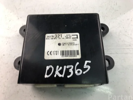 Mitsubishi 8637B321 OUTLANDER III (GG_W, GF_W, ZJ) 2015 Control unit, Keyless System