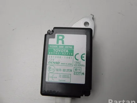Toyota 89741-42220 / 8974142220 RAV 4 III (_A3_) 2008 Control unit for door Right Rear Left Rear Left Front Right Front