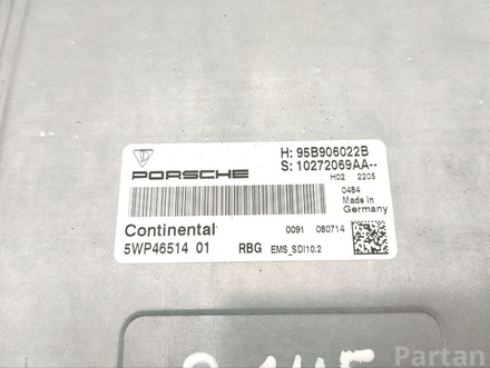 Porsche 95B906022B, 5WP4651401 MACAN (95B) 2015 Control unit for engine