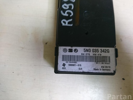 Škoda 5N0 035 342 G / 5N0035342G FABIA II (542) 2013 Steuergerät Interface