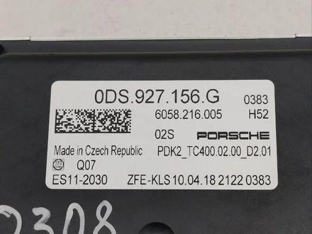 Porsche 0DS927156G PANAMERA (971) 2018 Valdymo blokas automatinės pavarų dėžės