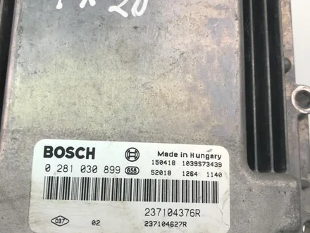 Renault 237104376R; 0281030899 / 237104376R, 0281030899 CLIO IV (BH_) 2017 Control unit for engine