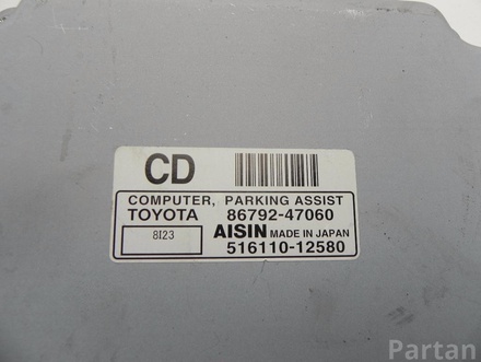 TOYOTA 86792-47060 / 8679247060 PRIUS Liftback (_W2_) 2008 Steuergeraet fuer Einparkhilfe 